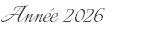 Année 2026