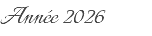Année 2026